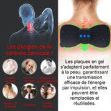 Electrostimulateur 150mA Microcourant Portable Remplaçable Contrôle tactile Changement de mode Stimulateur Musculaire