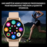 Montre intelligente 230mah 1.28 Pouces montre connectée femme homme montre de sport appels numérotation montre sport connectée