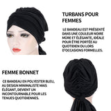 Hijab femme bonnet musulmane turban chapeaux elastique wrap hijab cap pour chimio yoga maquillage chapeaux bonnet nuit bonnet chimio