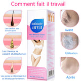 rème dépilatoire Privé Pour Les Poils Indésirables Des Aisselles Crème Dépilatoire Indolore et Sans Défaut Pour Hommes Femmes