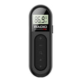 Mini radio de poche portable avec clip arrière rechargeable sans fil walkman fm am prise casque d'extérieur avec des écouteurs