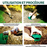 Piège à limaces 13x10.5cm attrape-escargots en plastique piège à escargots de bière pour attraper limaces et escargots pour jardin