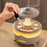 Simulation de goutte d'eau Humidificateur intelligent de grande capacité Atomiseur de brume volcanique Diffuseur d'arôme