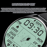 Montre connectée montre intelligente appel Bluetooth montre de sport 360x360 IPS montre diamètre 36-40mm charge magnétique noir