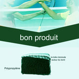 Filet de badminton 620x64 cm polypropylène portable convient pour le badminton le volley-ball et le tennis pour s'entraîner vert