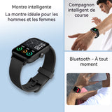 Montre connectée 1,80 pouces 240x284PX Montre intelligente Plusieurs modes sportifs Poussée d'informations intelligentes Grand écran