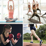 Bracelet lesté rose 2PCS 0,45kg réglable antidérapant poids de poignet poids de cheville pour yoga/course à pied/pilates poids