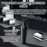 Tondeuse à cheveux USB rechargeable avec 3 peignes cheveux hommes professionnel tondeuse tout-en-un kit de coupe de cheveux sans fil