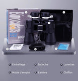 ® jumelles haute définition haute précision puissance téléscope lunettes de vision nocturne en plein air grossissement 20 fois