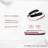 Masseur pieds tapis électrique portatif de massage intensité réglable peut réduction de la fatigue favorisant la circulation de sang