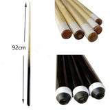 Mini queue de billard pour enfants 2PCS 92cm queue de billard débutants queue billard pour enfants mesurant entre 1-1,2 mètre