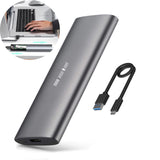 m2 NGFF NVme boîtier de disque dur mobile en métal boîtier de disque dur à semi-conducteurs double protocole S ATA USB externe