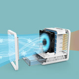 Nouveau refroidisseur d'air de bureau refroidi à l'eau ventilateur vaporisateur ménage refroidi à l'eau mini petit climatiseur