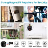 Mini camera 1080p wifi 15m distance effective vision nocturne caméra cachée 32Go carte mémoire gratuite détecteur mouvement nuit