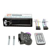 Bluetooth auto radio bluetooth lecteur MP3 12V double USB FM téléphone portable lecteur de cartes avec sept lumières de couleur