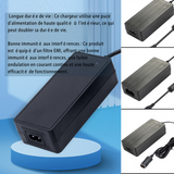 Chargeur trotinette electrique 12V 5A adaptateur secteur alimentation chargeur secteur alimentation chargeur trottinette batterie