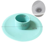 Bouchon de vidange de sol à poussoir couvercle de vidange de filtre d'évier anti-colmatage en silicone éviter le colmatage vert