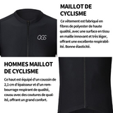 Maillot de cyclisme 54cm longueur road bike quick dry athletic top outdoor sports maillot de cyclisme à manches longues pour noir