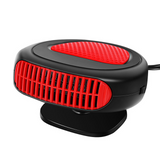 Chauffage de voiture 16x12x7,5cm air froid et chaud rotatif à 360 degrés dégivrage et désembuage chauffage réchauffeur de voiture