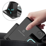 Chargeur sans fil   Conception 3 en 1   Chargement multi-appareils   Protection multiple   Ouverture/fermeture à 60° par basculement