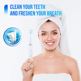 Détartreur de dents électrique portable moderne, nettoyage intelligent des dents par ultrasons, élimine la plaque dentaire