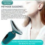 Dispositif de beauté 400mah EMS 4 modes LCD 3ème vitesse appareil massage visage appareil de beauté électrique appareil de beauté
