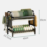 Rangement pour vaisselle de cuisine Rangement pour égouttoir à vaisselle Rangement pour égouttoir à vaisselle Organisateur