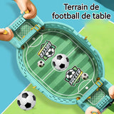 Baby-foot 23 x 12 cm Matériau ABS Un plaisir infini pour deux joueurs Table de babyfoot interactive et compétitive Jouets de table