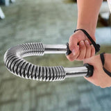 Barre à ressort flexible  40kg  Fitness  Entraînement de la force Procédé de galvanisation Pour bras-épaule-poitrine  Gymnastique