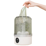 Mini machine à laver 3000mah 12x20cm 15w 1L lave-linge portable modes 5 minutes et 10 minutes pour chaussettes et sous-vêtements