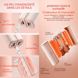 hauffe-mains 6000mah 3 niveaux de température Affichage numérique intelligent conception combinaison magnétique divisée de Type-C