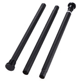 Tringle à rideau de douche 80-126x2,5x2,5cm sans perçage pour salle de bain/armoire/cuisine/chambre tringle de rideau de douche
