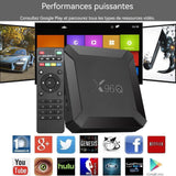 TV Box Android 10.0 Boitier TV 1GB RAM 8GB ROM Mini Smart TV Lecteur multimedia Boîtier TV Support 4K HD/3D Multimedia WiFi 2.4G