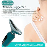 Dispositif de beauté 400mah EMS 4 modes LCD 3ème vitesse appareil massage visage appareil de beauté électrique appareil de beauté