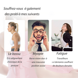 orrecteur de posture support en plaque d'acier usure invisible redresse dos correcteur de posture femme ceinture dorsale réglable