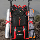 Sac d'alpinisme en plein air camping sac à dos de sport étanche 50L sac à dos de randonnée sac à dos de grande capacité
