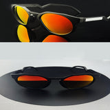 Lunettes de soleil Lunettes de soleil Street fashion Lunettes polarisées Lunettes de soleil de conduite rondes à large monture