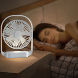 Ventilateur USB 6 pouces ventilateur mural portable extérieur 4 vitesses veilleuse muette petit ventilateur de bureau