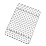4 pcs Grille de refroidissement 39x28cm Gril d'extérieur carré Grilles de barbecue Grille cuisson Grilles barbecue Grille carrée