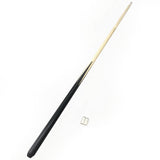 Queue de billard 90 cm Tête de 11,5 mm Bois blanc de haute qualité Club pour enfants Extrémité protégée en caoutchouc souple