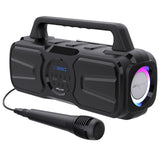 Enceinte bluetooth 8000mAh IPX5 20W enceinte bluetooth à chargement solaire haute qualité sonore large couverture avec microphone