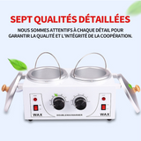 Chauffe cire 1200ml 100W haricots beurre chauffe cire epilation kit d'épilation à la cire machine à épiler chauffée cireuse à chaud