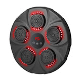 Machine Boxe Musicale entraîneur Boxe Musical Bluetooth Intelligent avec lumières LED pour l'entraînement réaction Machine de boxe
