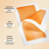 Bandes de cire froide corps chéri 20PCS bandes cire froide pour corps finition parfaite epilation longue bandes de cire froide