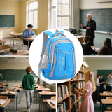 artable 45 x 30 x 20 cm grande capacité imperméable adapté aux garçons et aux filles du CP au CM2 cartable pour enfants rose