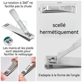 oupe-ongles vernis à ongles en acier inoxydableles peaux mortes les callosités et envies coupe-ongles portable outils manucure