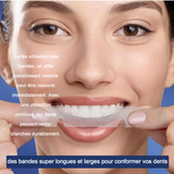 Blanchiment dentaire 28pcs 5D blanchiment passez au jaune bandes de blanchiment bandes de blanchiment bande blanchiment dentaire