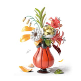 Kit de construction de bouquet de fleur 22,5x22,5x32,5cm kit de construction de fleurs blocs de construction cadeaux de vacances