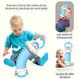 Accordéon 28x10x10 cm accordeon enfant simulation de musique accordéon jouet pour enfants instrument de musique d'illumination