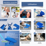 Enfile chaussettes aide chaussette aide enfile chaussettes sock aid helper slider facile a mettre et à enlever pour personnes âgées